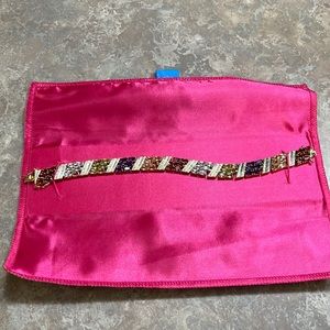 Beautiful stone bracelet.